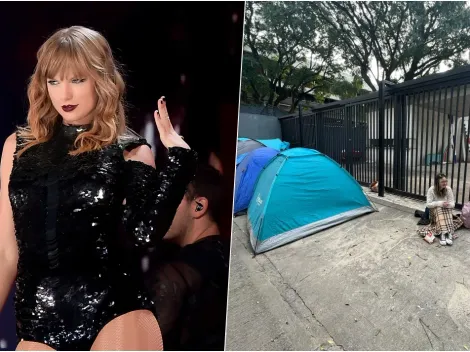 Fans explican como acampan en el Estadio de River para ver a Taylor