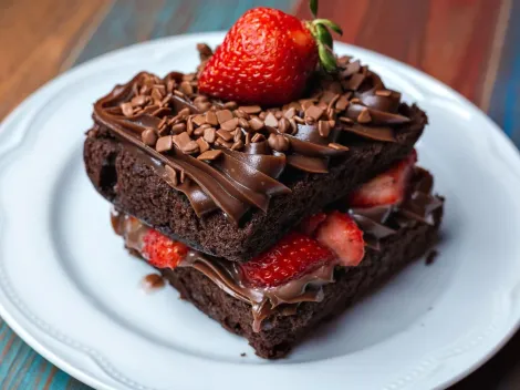 Receta de brownie con solo 5 ingredientes