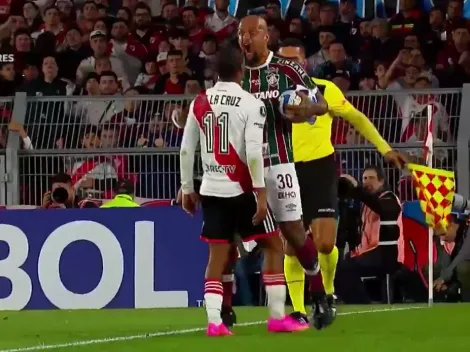 El show de Felipe Melo termina con doble burla de crack de River