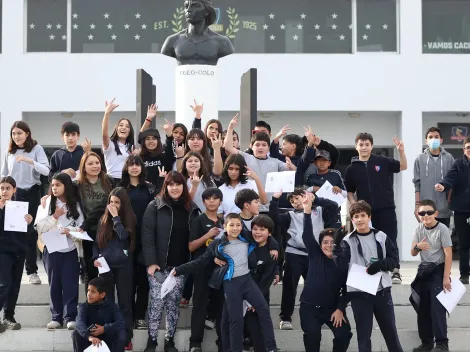 Colo Colo y Santiago Morning Fem se lucen invitando a niños al estadio