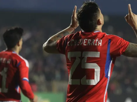 El bullanguero tatuaje de Echeverría tras su primer gol en la Roja