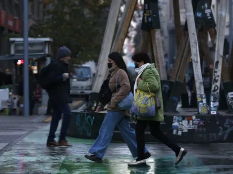 Santiago tuvo su temperatura más baja del año el domingo