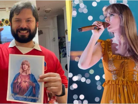 Gabriel Boric es portada en el mundo por ser fan de Taylor Swift