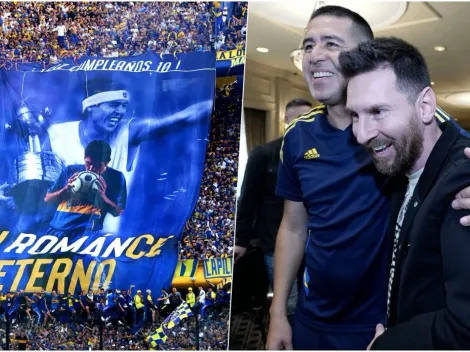 ¿Dónde ver la despedida de Riquelme y con Lionel Messi?