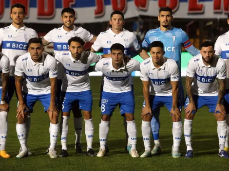 Formación de la necesitada UC contra Wanderers