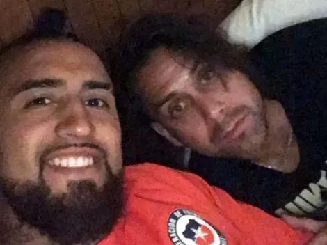 Sanhueza: "Vidal me dice que acá va a estar, en Colo Colo"