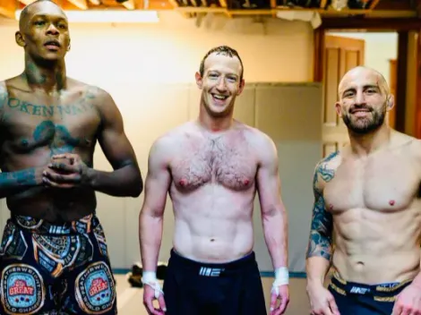 ¡Atento Elon Musk! Mark Zuckerberg entrena con campeones del UFC