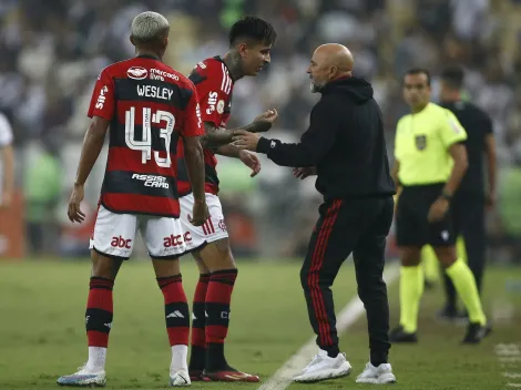 Pulgar queda fuera del gran clásico de Flamengo