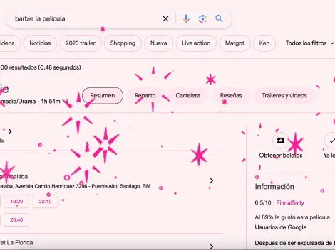 Modo Barbie: Google se tiñe de rosado por esperada película