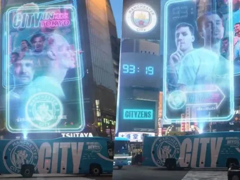 El futuro es hoy, viejo: el City llega a Tokio y parece que están en el 2050