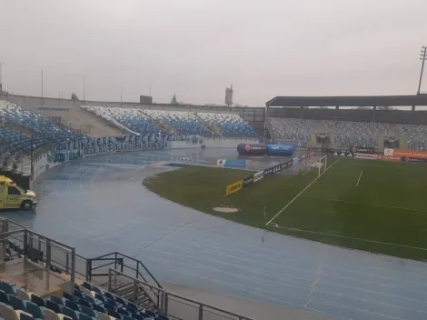 No es talla: Lluvia en Rancagua amenaza el Audax vs Ñublense