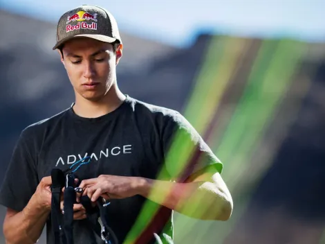 La historia del chileno campeón de parapente acrobático