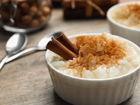 ¿Cómo hacer arroz con leche? Receta de postre fácil