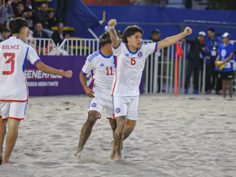 La Roja lidera el Sudamericano de fútbol playa tras golear a Uruguay