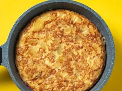 Receta de tortilla de papas para el almuerzo