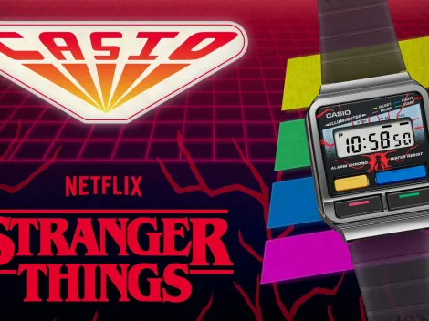 Lanzan reloj ochentero inspirado en Stranger Things