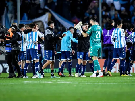 Gabriel Arias espectador de lujo en pase de Racing a cuartos de Libertadores