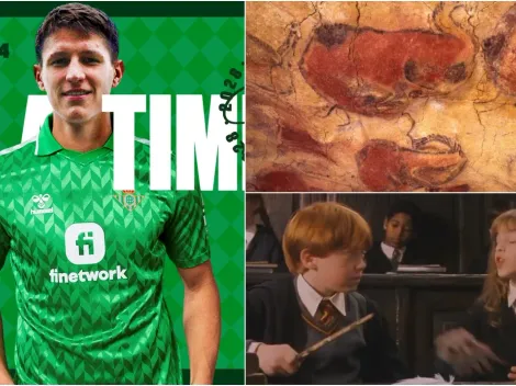 Con cueva prehistórica y Harry Potter presentan a refuerzo para Pellegrini