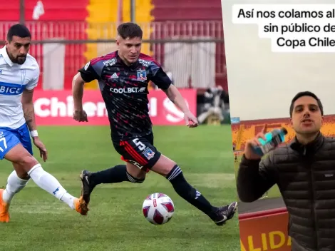 Tiktokers muestran su ingreso para ver a la mala el UC vs Colo Colo