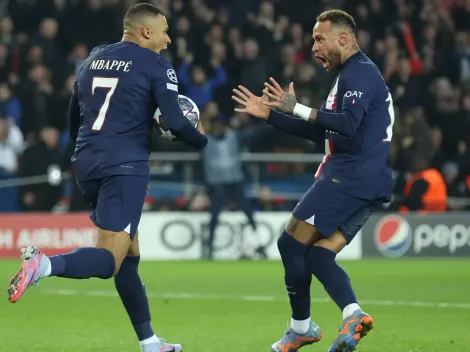 Neymar le pega la desconocida a Mbappé en despedida del PSG