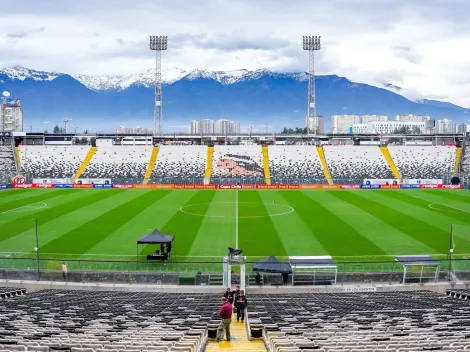 ¿Se juega? Así luce la cancha en la previa de Colo Colo vs la UC