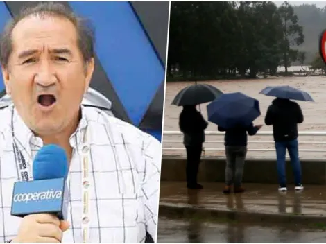 El drama de Ernesto Díaz Correa con los temporales en el sur