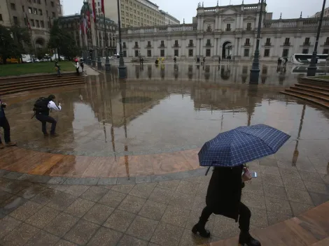 Alerta por precipitaciones en Santiago: ¿Cuánta lluvia ha caído?