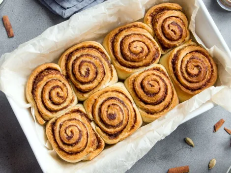 Receta de rollos de canela