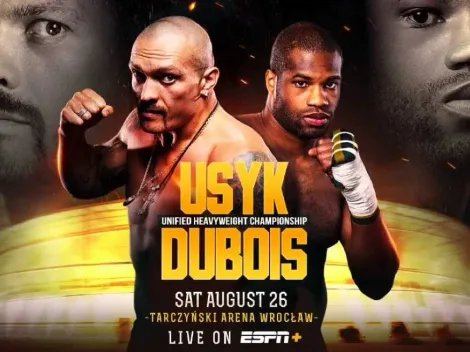 Cartelera y dónde ver Oleksandr Usyk vs Daniel Dubois por los títulos pesados