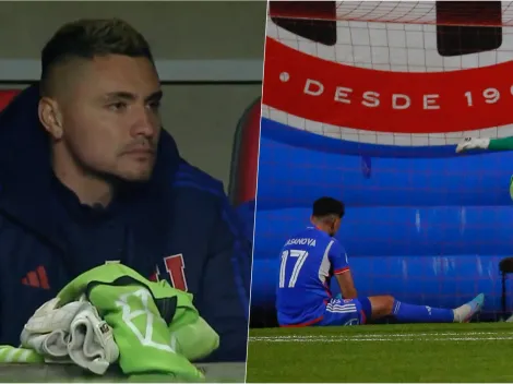 ¿Indignado? La cara de Campos tras errores en el segundo gol a la U