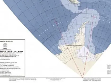 Argentina presenta queja formal a Chile por polémico mapa de la Armada