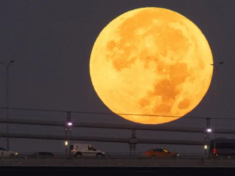 Así se vio la Super Luna Azul