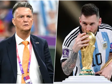 Escándalo: Van Gaal acusa ayuda para que Messi ganara el Mundial!