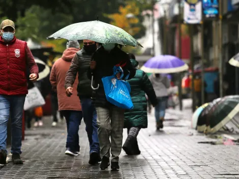 ¿Cuál es el pronóstico del tiempo para Santiago y hasta cuándo llueve?