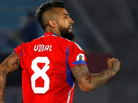 Arturo Vidal hace historia con gol del honor ante Uruguay