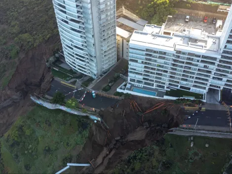 Evacúan segundo edificio por nuevo socavón en Reñaca