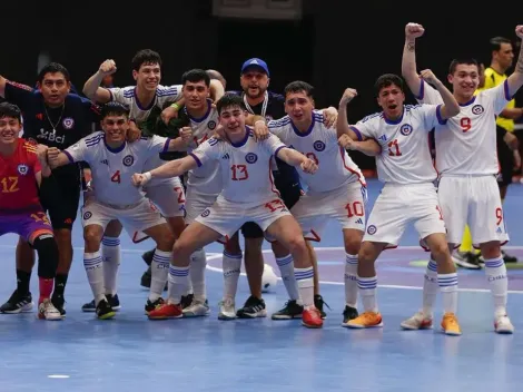 La Roja está en semis del Sudamericano Sub 20 de Futsal