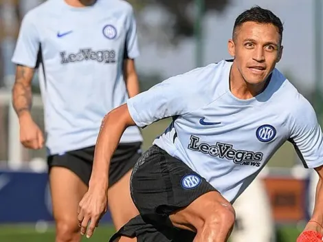 La felicidad de Alexis en su regreso al Inter de Milán