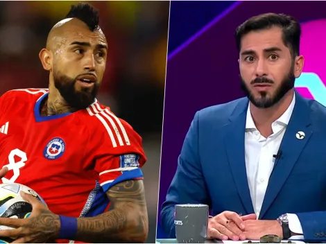 Vidal destroza a Johnny Herrera como comentarista