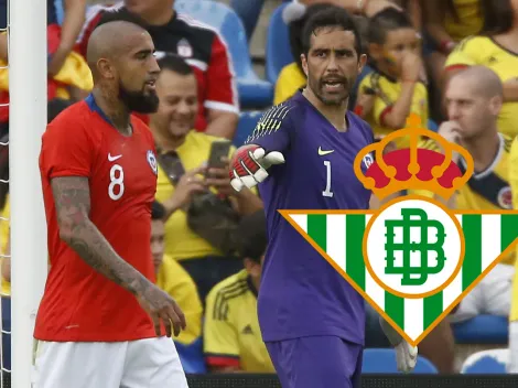 Vidal "le para el carro" al Betis por Claudio Bravo