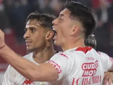 Gol y asistencia: Echeverría la rompe en Huracán