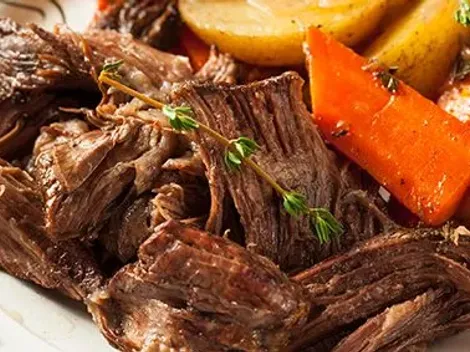 Receta de carne mechada para un almuerzo fácil y rápido