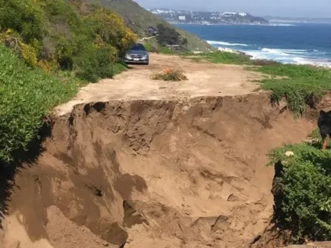 ¿Por qué produjo un nuevo socavón en Cachagua?