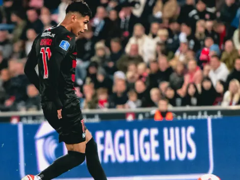 Gravísima lesión libera el camino de Darío Osorio en Dinamarca