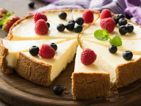 Receta de cheesecake tradicional