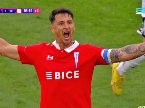 Zampedri celebra como un gol un lateral antes de la debacle cruzada