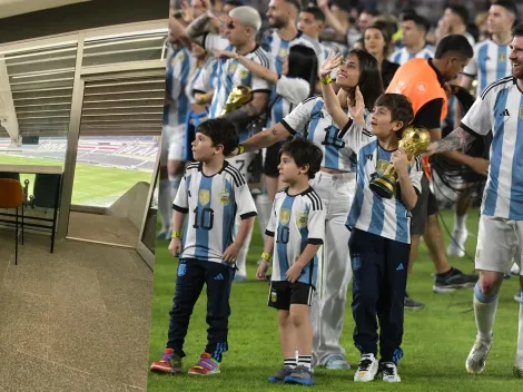 River Plate le regala un pedazo de su estadio a Lionel Messi