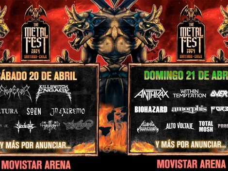 The Metal Fest Chile suma dos bandas al line up: Así va quedando todo para el festival del 2024