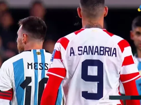 ¡Asqueroso! Jugador de Paraguay le lanza escupo a Messi