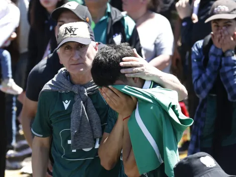 La tristeza de los hinchas de Wanderers en Valparaíso